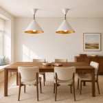 Aurelia Minimalist Plaster Cone Pendant Light