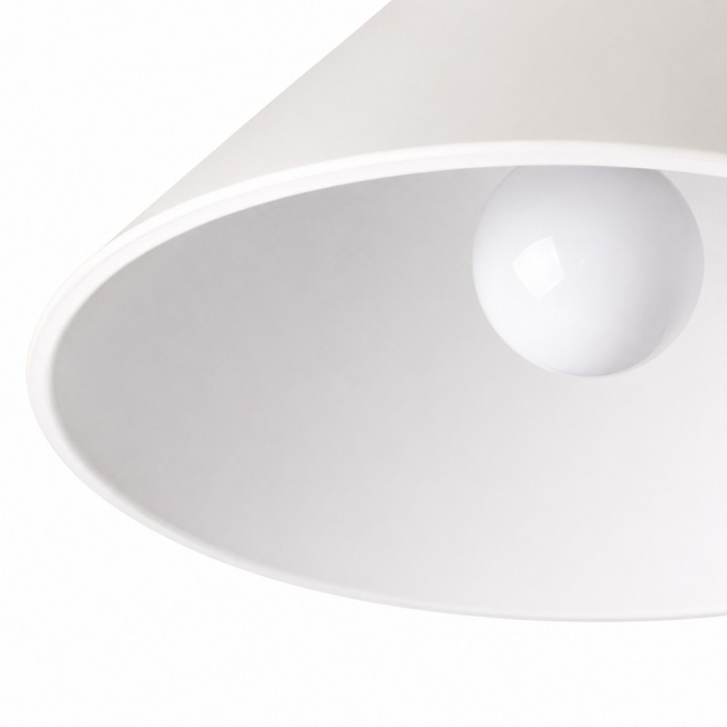 Aurelia Minimalist Plaster Cone Pendant Light
