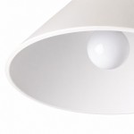 Aurelia Minimalist Plaster Cone Pendant Light