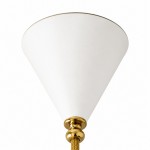 Aurelia Minimalist Plaster Cone Pendant Light