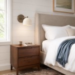 Verai Modern Industrial White Metal Dome Wall Sconce