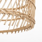 Clioan Bohemian Woven Rattan Pendant Light