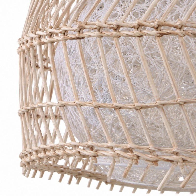 Clioan Bohemian Woven Rattan Pendant Light