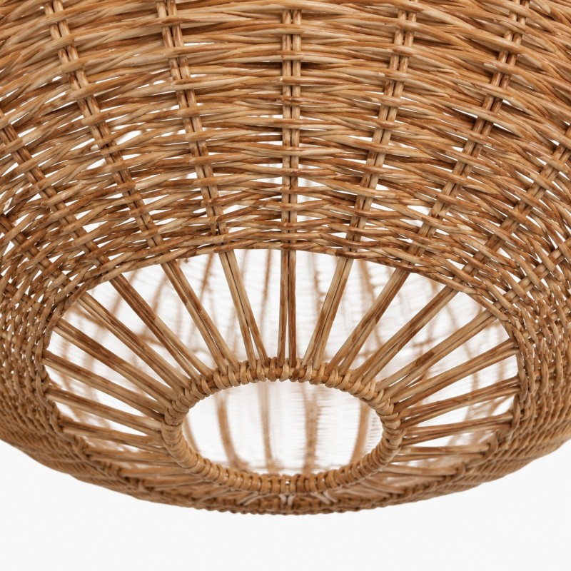 Barbara Coastal Rattan Pendant Light Kitchen Island