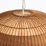 Barbara Coastal Rattan Pendant Light Kitchen Island