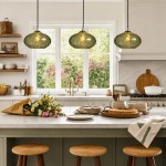 Lunaris Modern Globe Glass Pendant Light