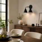 Kaelen Retro Cooper Cone Sconce Light