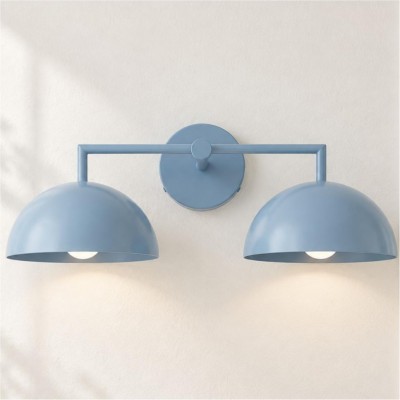 Burton Modern Nordic Morandi 2-Light Metal Wall Light