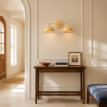 Burton Modern Nordic Morandi 2-Light Metal Wall Light