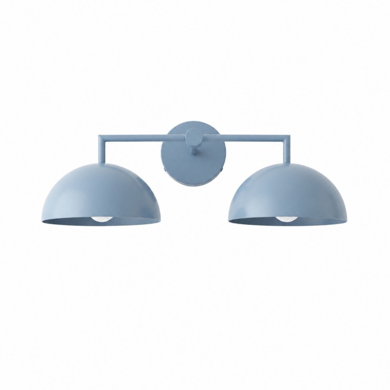 Burton Modern Nordic Morandi 2-Light Metal Wall Light