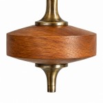 Nyxara Vintage  Fabric Tapered Shade Wall Sconce