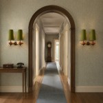 Nyxara Vintage  Fabric Tapered Shade Wall Sconce