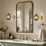 Soluna Modern Ball Glass Wall Sconce