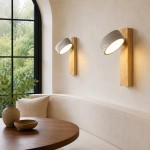 Bennett Wabi-Sabi Round Travertine Wall Light