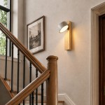 Bennett Wabi-Sabi Round Travertine Wall Light
