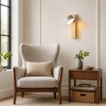 Bennett Wabi-Sabi Round Travertine Wall Light