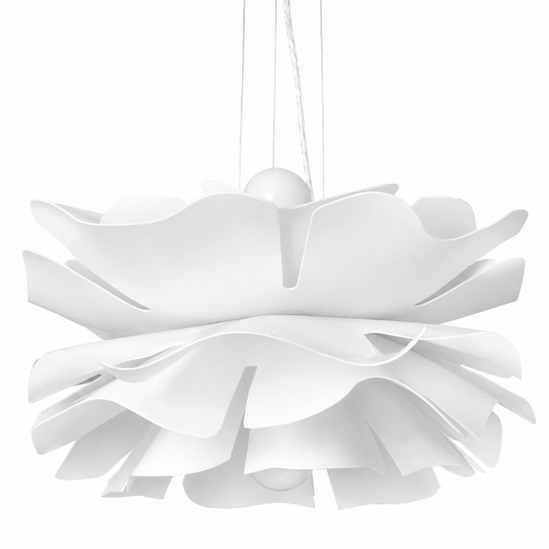 Lyronis White Flower Acrylic Pendant Light