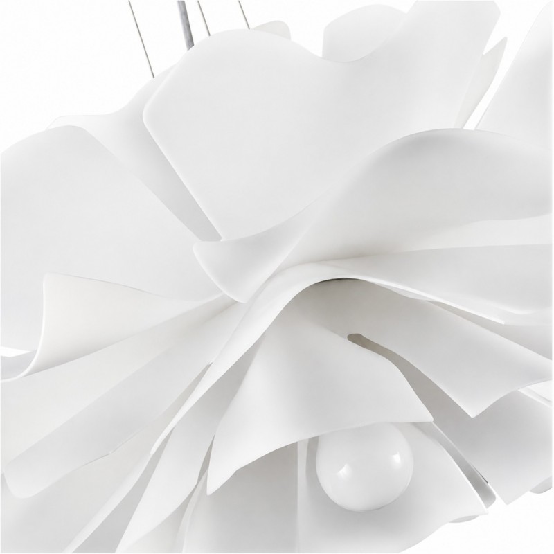 Lyronis White Flower Acrylic Pendant Light
