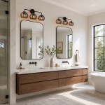 Konig Minimalist 3-Light Round Shade Brass Glass Wall Light