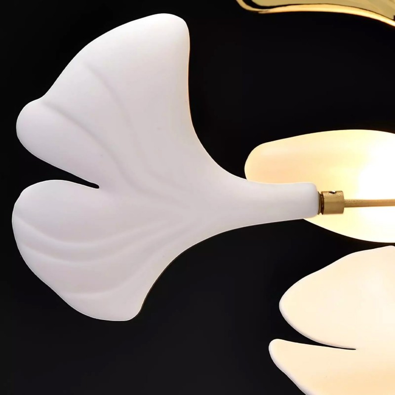 Vesper Luxurious Ginkgo Leaf Chandelier