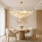 Vesper Luxurious Ginkgo Leaf Chandelier