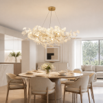 Vesper Luxurious Ginkgo Leaf Chandelier