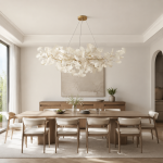 Vesper Luxurious Ginkgo Leaf Chandelier
