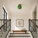 Conran Vintage Milk Glass Semi Flush Mount Eloise Ceiling Light