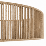 Lioran Rustic Round Rattan Ceiling Light