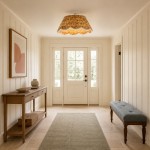 Thaloriel Farmhouse Rattan Flower Ceiling Light