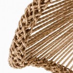 Lovary Bohemian Rattan Flower Flush Mount Ceiling Light