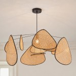 Bird Wooden Chandelier