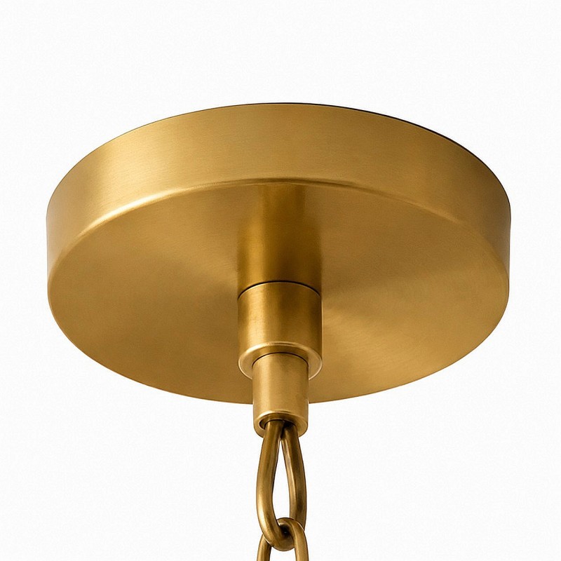 Isaac Retro Shell Dome All-Copper Pendent Light