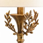 Sylvan Traditional Botanical Brass-Tone Fabric Shade Wall Sconce