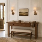 Sylvan Traditional Botanical Brass-Tone Fabric Shade Wall Sconce