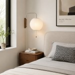 Everett Wabi Sabi Fabric Ribbed Shade Plug In Wall Sconce