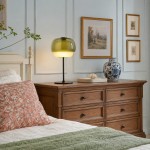 Xyndrae Modern Nordic Double-Layered Tinted Glass Table Lamp