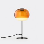 Xyndrae Modern Nordic Double-Layered Tinted Glass Table Lamp