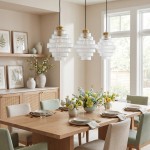 Kaelyn Bottle Shade Stained Striped Glass Pendant Light