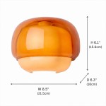 Norman Modern Colorful Layered Glass Wall Light