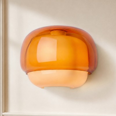 Norman Modern Colorful Layered Glass Wall Light