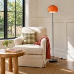 Eulalie Nordic Artistic Round Glass Floor Lamp
