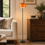 Rylar Japanese Style Wood Tatami Floor Lamp
