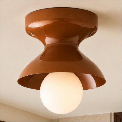 Lunavel Modern Ceramic Mount Ceiling Light Fixture