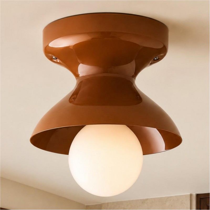 Lunavel Modern Ceramic Mount Ceiling Light Fixture