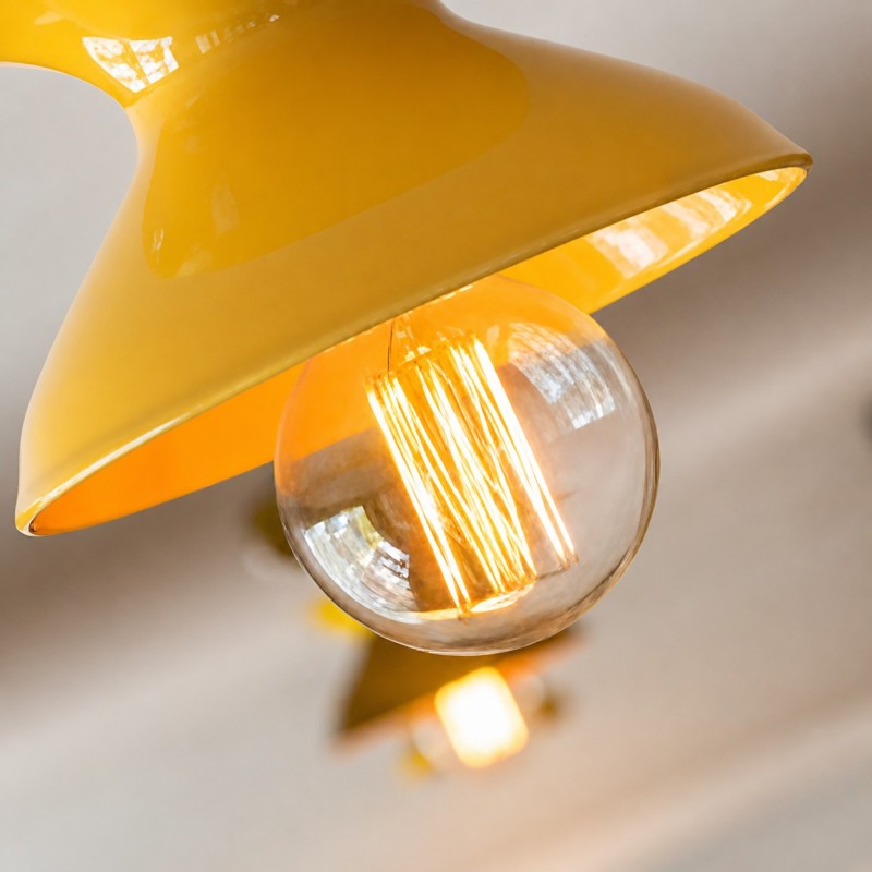 Lunavel Modern Ceramic Mount Ceiling Light Fixture
