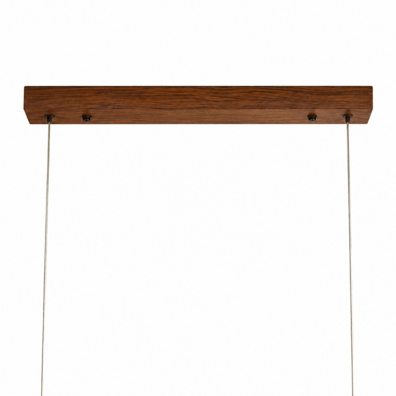 Umberto Minimalist Travertine Linear Pendant Light