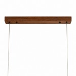 Umberto Minimalist Travertine Linear Pendant Light