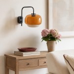 Jovynth Nordic Colorful Double-Layered Glass Wall Sconce