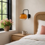 Jovynth Nordic Colorful Double-Layered Glass Wall Sconce